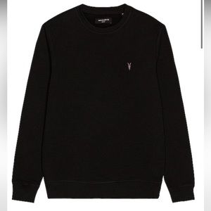 All saints black sweatshirt